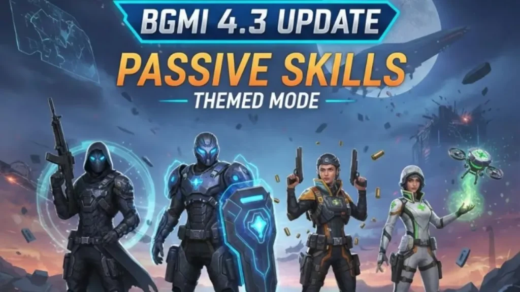 BGMI 4.3 Update: All New Abilities & Specialization System Explained. BGMI 4.3 update