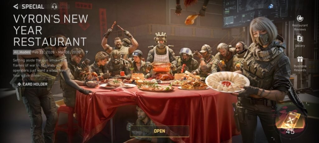 Delta Force Vyron New Year Restaurant Guide. Vyron New Year Restaurant