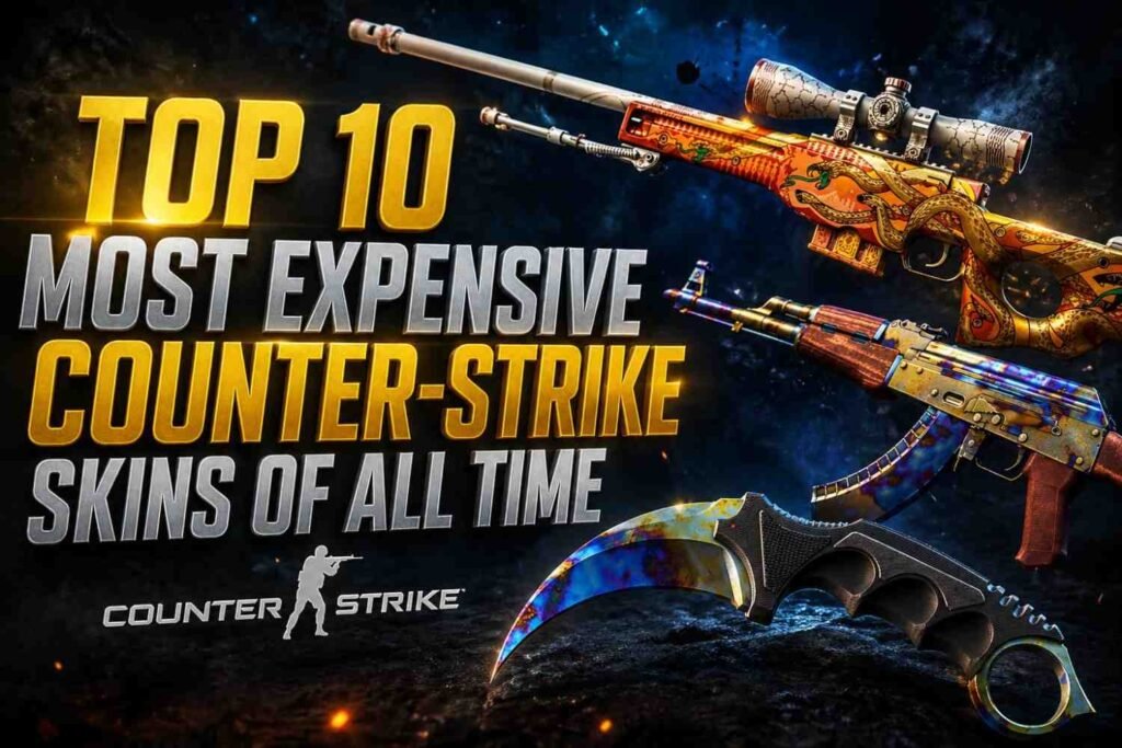 Top 10 Most Expensive Counter-Strike 2 Skins Of All Time.