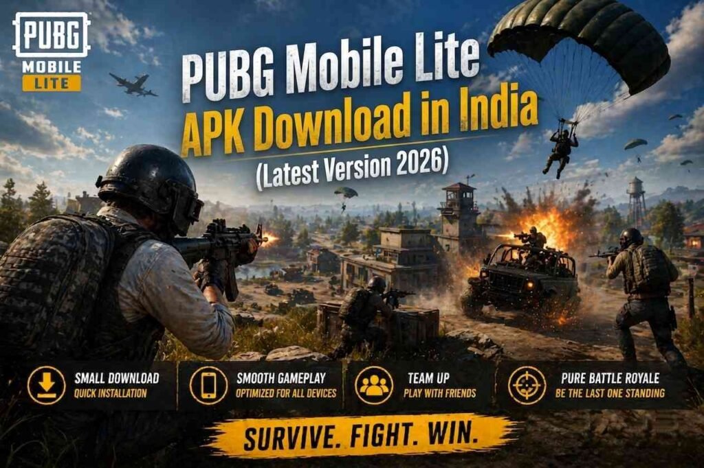 PUBG Mobile Lite APK Download in India (Latest Version 2026) PUBG Mobile Lite